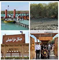 بازدید بهروز آذر از جزیره قشم