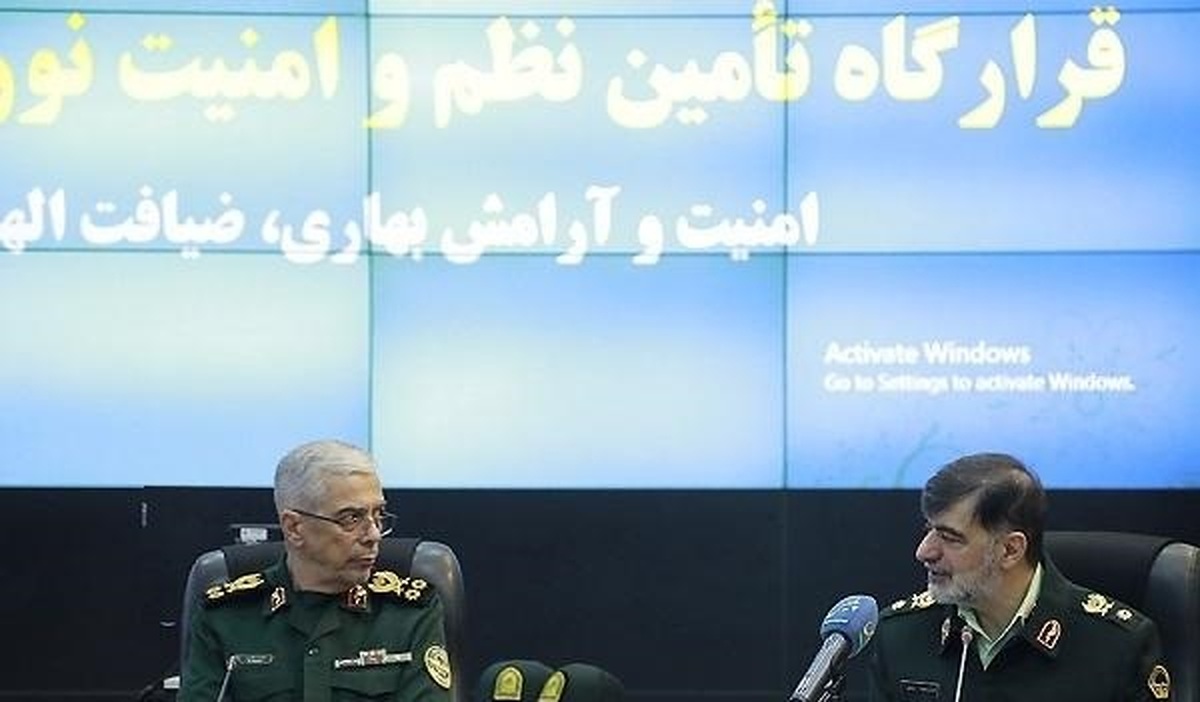 سرلشکر باقری: امنیت پایدار حاصل فداکاریها و جان فشانیهای انتظامی است
