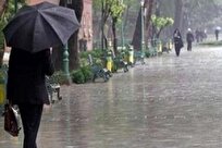 بارش باران و وزش باد در برخی استان ها/ نیمه شرقی کشور سرد می شود