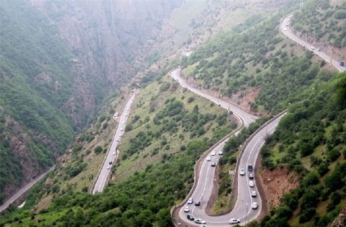 جاده چالوس از ساعت ۱۸ یکطرفه میشود