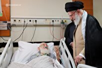 عیادت رهبر انقلاب اسلامی از حضرت آیتالله نوری همدانی