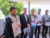 سکوت برابر جنایت صهیونیستها در غزه همراهی با ستمگران است