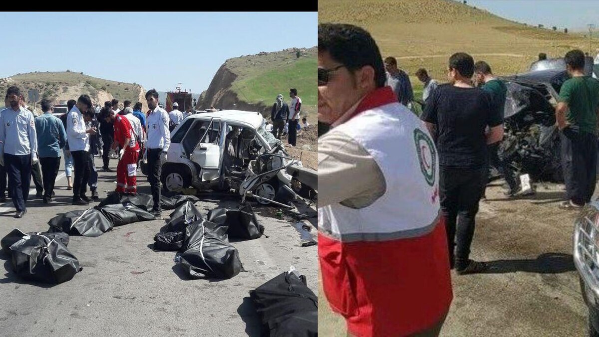 تصادف مرگبار جادهای در ایلام با ۸ کشته