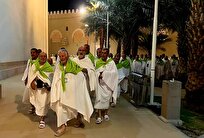 اولین گروه زائران ایرانی در مسجد شجره مُحرم شدند