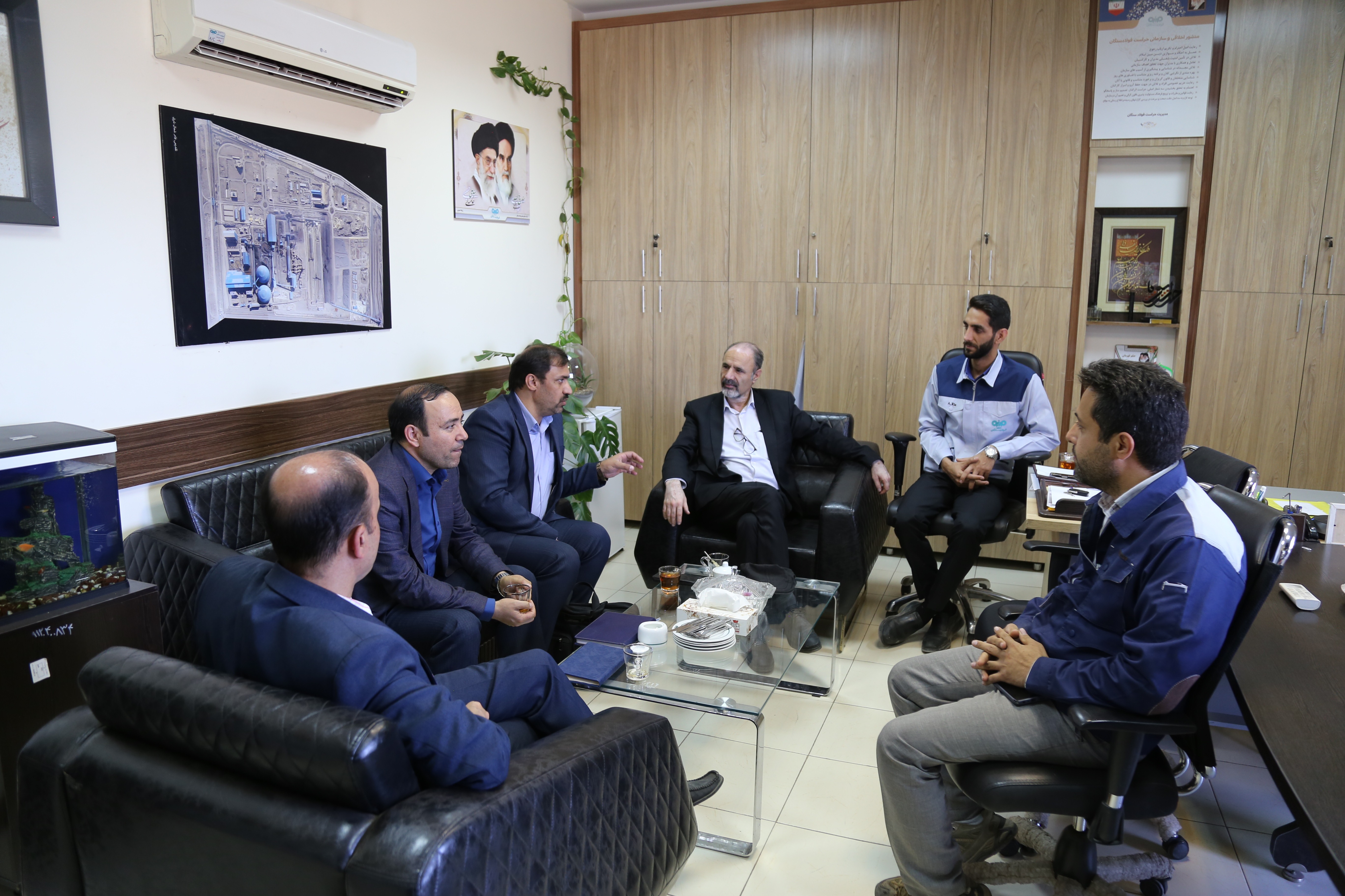 بازدید هیئت دانشگاه آزاد تربتحیدریه از معادن سنگآهن سنگان خواف بازدید هیئت دانشگاه آزاد تربتحیدریه از معادن سنگآهن سنگان خواف