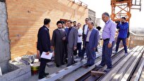 بازدید رئیس کمیته عمران شورای شهر تهران از دو پروژه عمرانی شاخص شهرداری