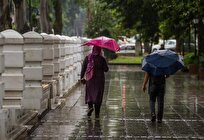 نفوذ جریانهای خنک شمالی به سواحل دریای خزر/پیش بینی وزش باد شدید و رگبار باران در برخی نقاط کشور