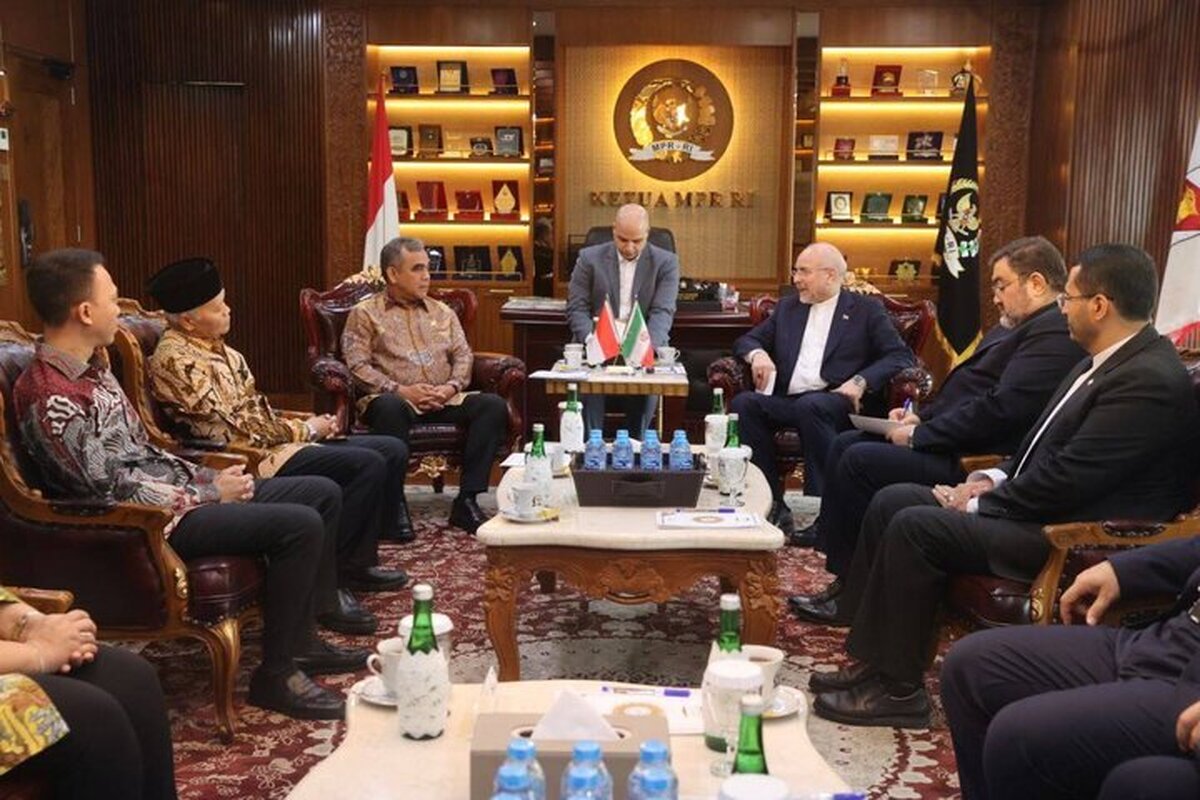 قالیباف: ملت ایران و اندونزی برای احقاق حق ملت فلسطین در میدان هستند