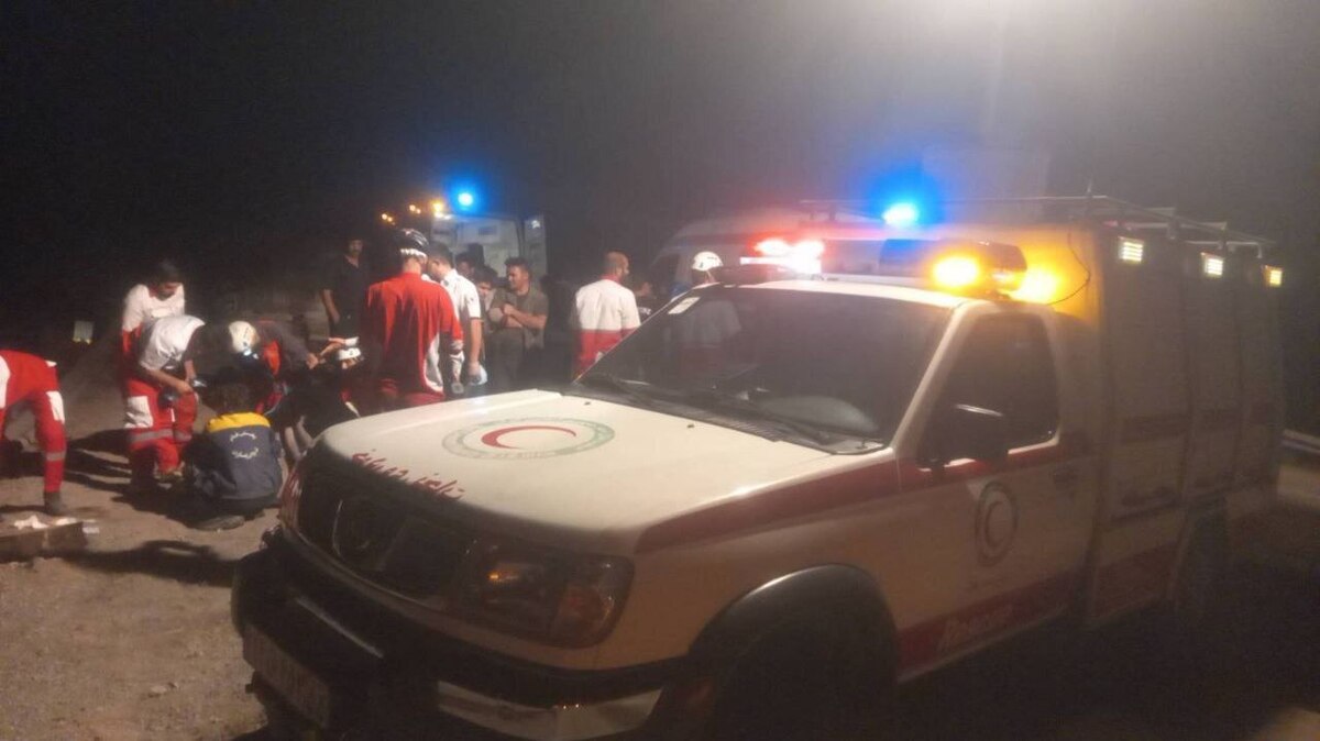 واژگونی اتوبوس اتباع افغان با ۴۸ مصدوم در کرمان