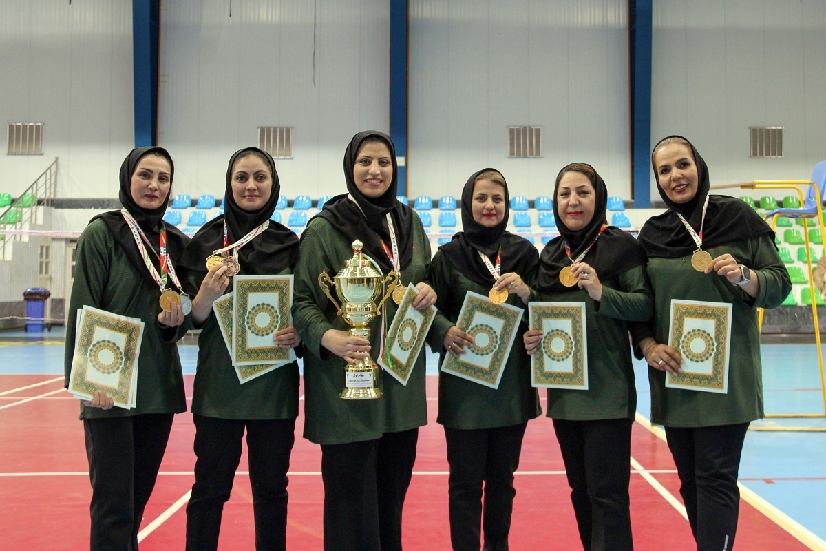 قهرمانی خراسان شمالی در مسابقات بدمینتون کارکنان و اعضای هیئتعلمی دانشگاه آزاد