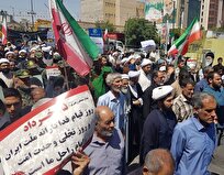 فیلم| همگام با کربلا، همصدا با روحالله؛ خروش «هیهات منا الذله» در پایتخت انقلاب