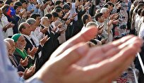 اقامه نماز عید قربان به امامت حجت الاسلام ابوترابیفرد در دانشگاه تهران