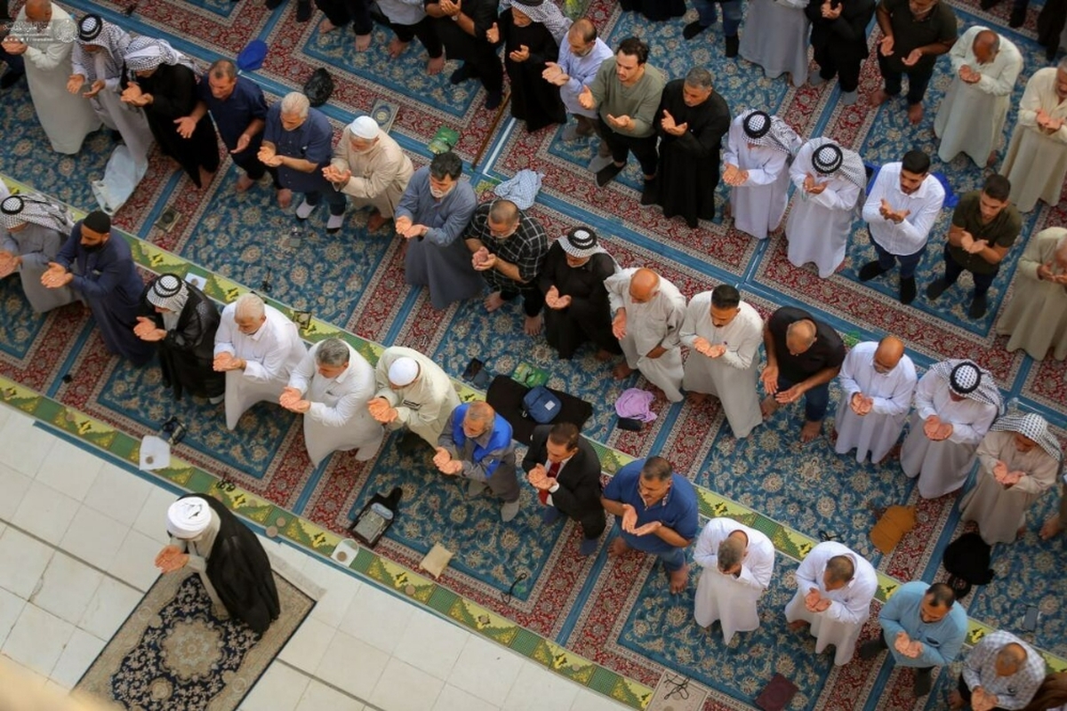 اقامه نماز عید قربان به امامت حجت‌الاسلام ابوترابی‌فرد در دانشگاه تهران