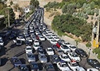 رانندگان در محورهای پرتردد، احتیاط لازم را به عمل آورند