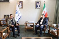 ارائه گزارش درباره برنامه حضور در کنگره جهانی در دیدار رئیس فدراسیون جودو با دنیامالی