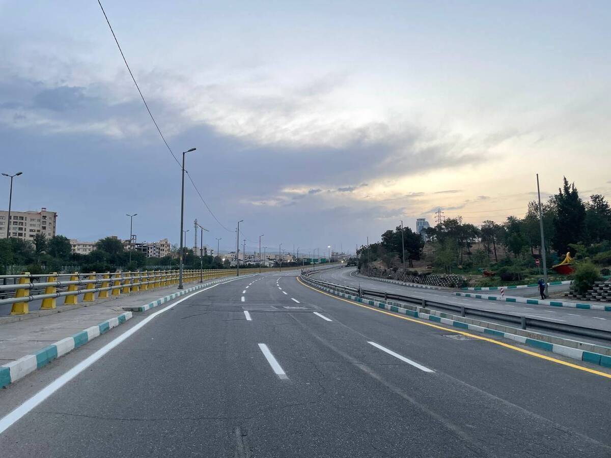 بهسازی ۴۶ کیلومتر خطکشی محوری در ۵ بزرگراه پرتردد تهران