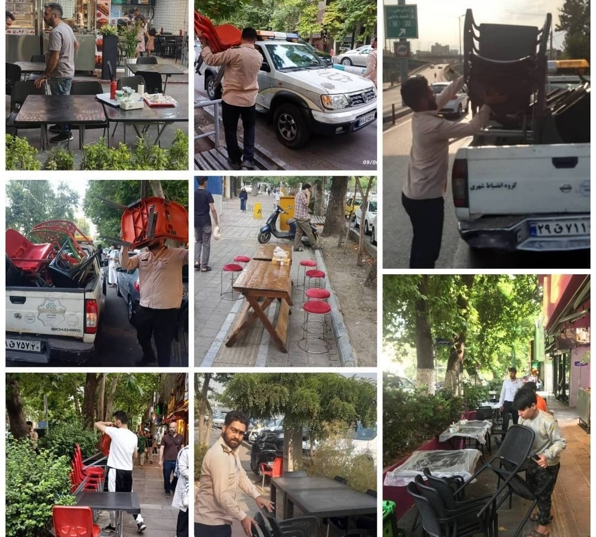اجرای طرح آزادسازی معابر برای تردد آسان شهروندان در تهران