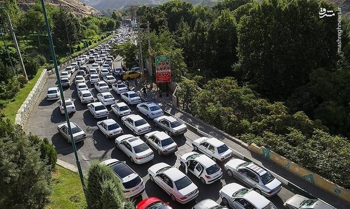 جاده چالوس یکطرفه شد
