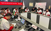 ستاد عمليات اضطرارى هلال احمر با حضور دبيركل اين جمعيت