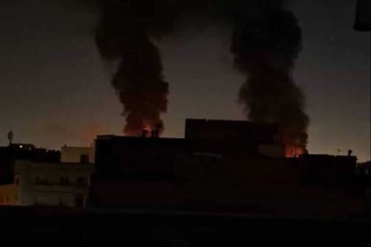 آتشسوزی در فرودگاه مهرآباد