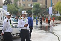 حادثه ترکیدگی خط لوله آب میدان قدس هیچ خللی در تامین آب شرب تهران ایجاد نمیکند