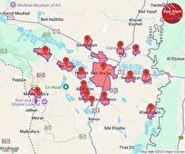 تهاجم سنگین پهپادهای انتحاری نیروهای مسلح ایران و پهپاد نیروهای مقاومت به عمق فلسطین اشغالی