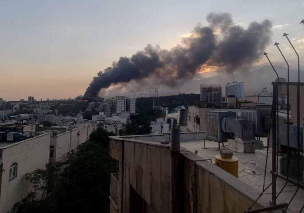 صداوسیمای جمهوری اسلامی ایران هدف حمله رژیم متجاوز قرار گرفت +فیلم صداوسیمای جمهوری اسلامی ایران هدف حمله رژیم متجاوز قرار گرفت +فیلم