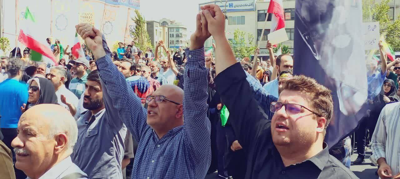راهپیمایی جمعه نصر در سراسر کشور؛ از حضور بازیگر سریال پایتخت تا تجلی همدلی و ایستادگی