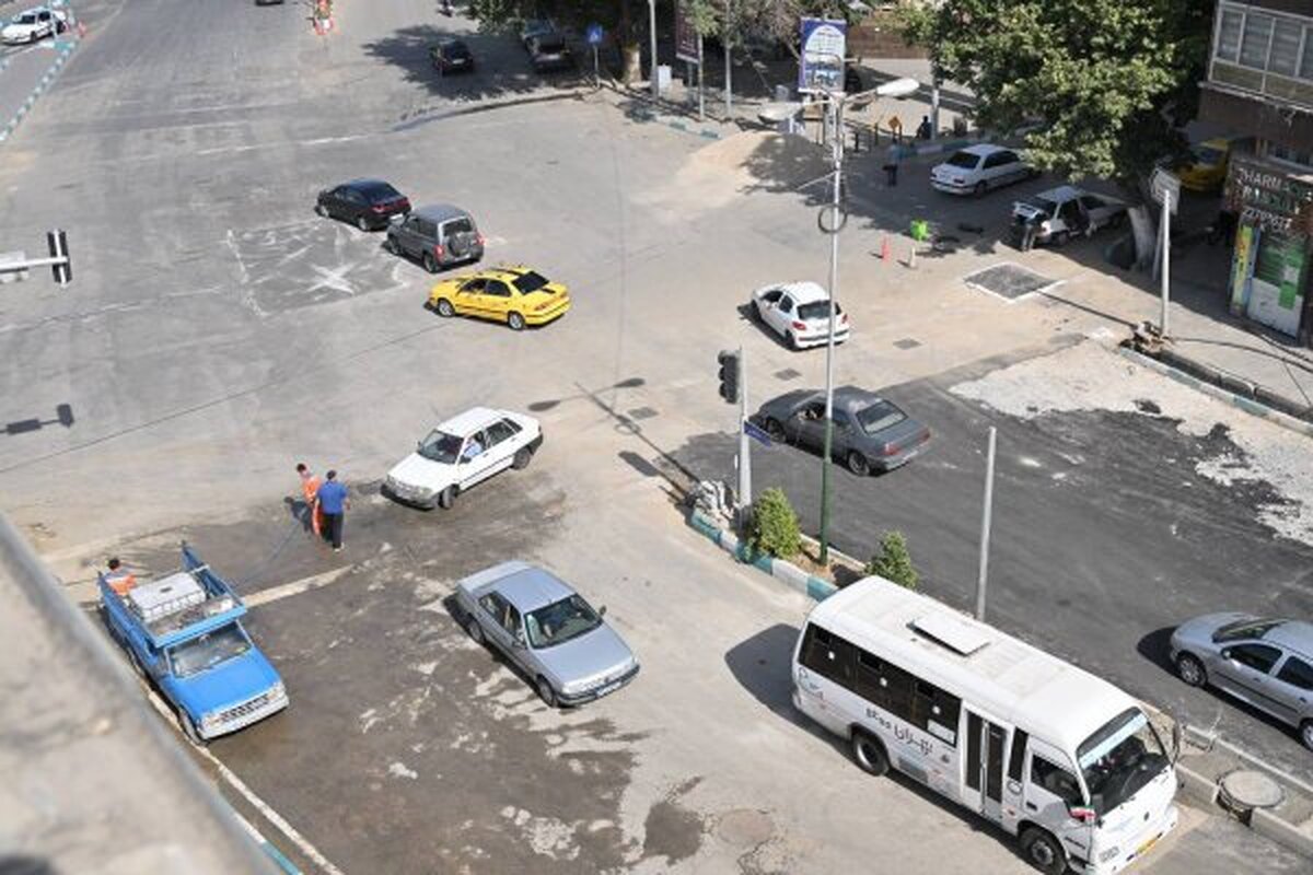 تردد در میدان قدس تهران برقرار شد