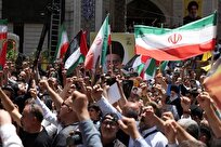 برگزاری تظاهرات حمایت از ایران در لبنان