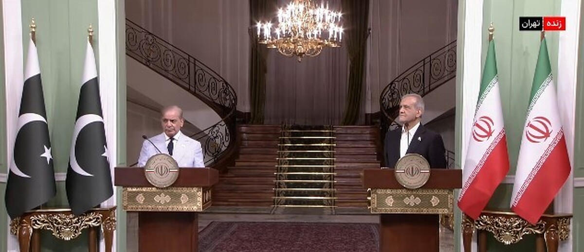 شهباز شریف: مایلیم روابط با ایران را از همه نظر افزایش دهیم پزشکیان: برگسترش روابط با پاکستان تأکید داریم +فیلموَعکس
