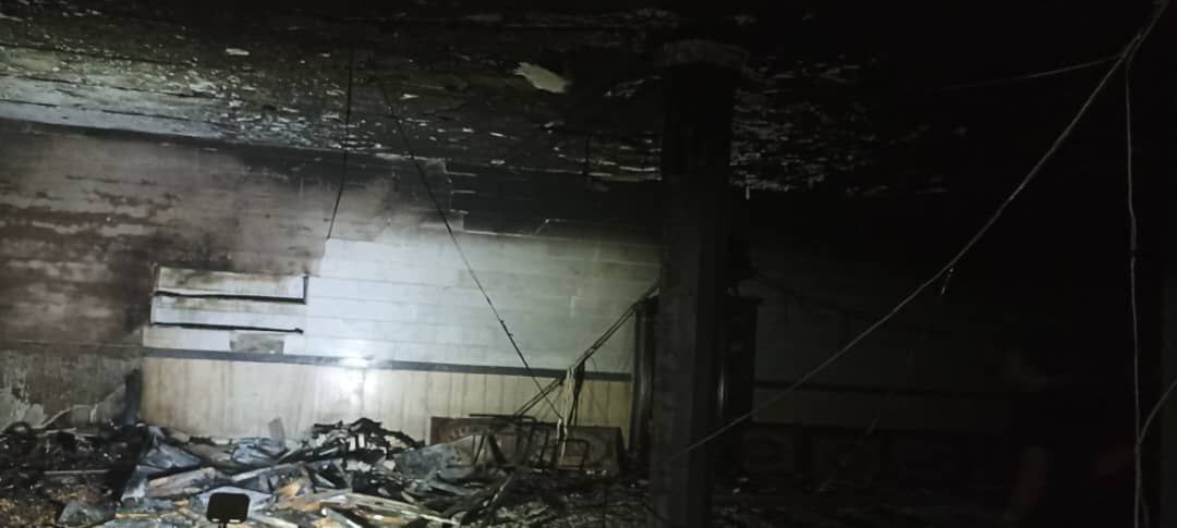 مسجد جامع امام سجاد(ع) تهران در آتش سوخت+ تصاویر مسجد جامع امام سجاد(ع) تهران در آتش سوخت+ تصاویر