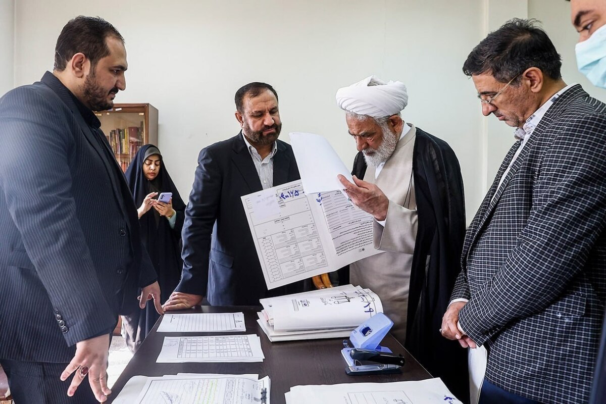 رئیس دیوان عالی کشور از دادسرای سرقت ناحیه ۳۴ بازدید کرد