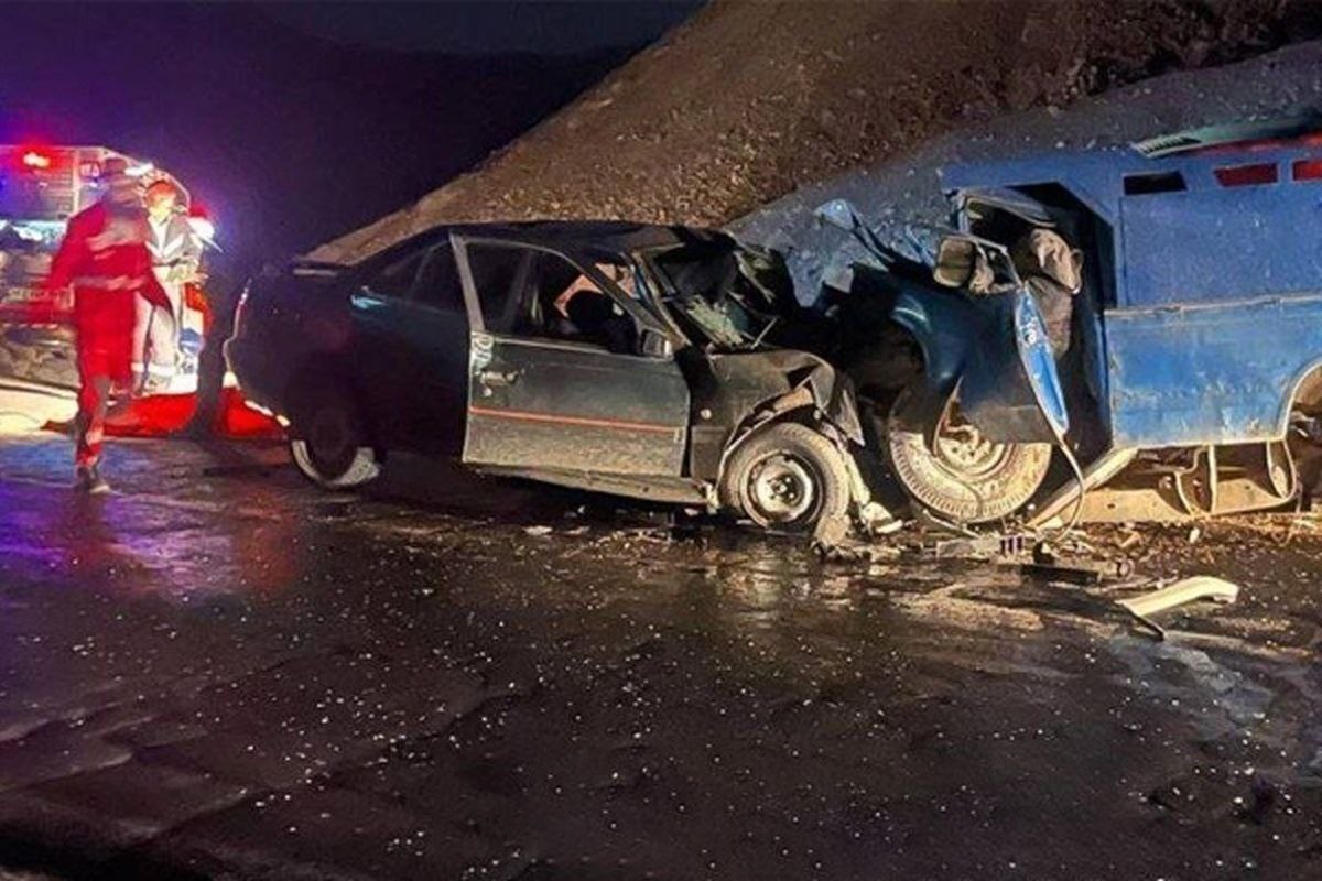برخورد نیسان با پژو۴۰۵ در محور اسفراین – سبزوار با ۳ جانباخته