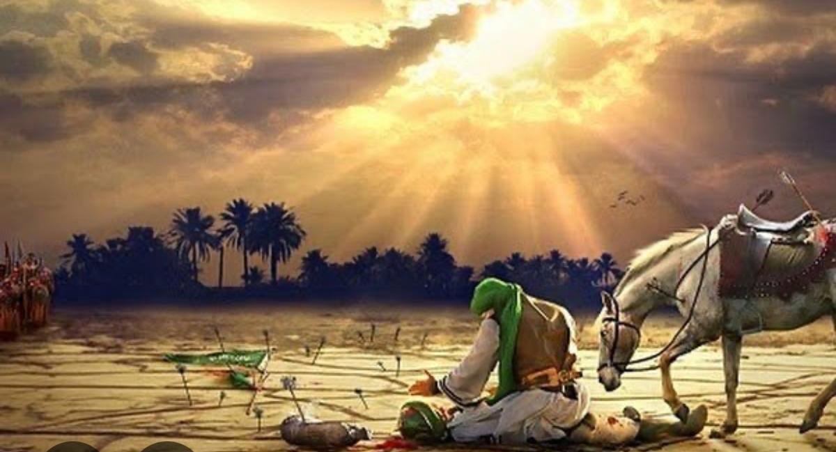 تیر بر گلوی نوزاد  لحظه‌ای که آسمان خون گریست