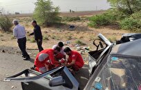 تصادف زنجیرهای در محور شوش _ اندیمشک با ٧ مصدوم و ۲ جانباخته