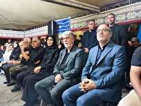 وزیر فرهنگ و ارشاد اسلامی به خیمه هنر رفت