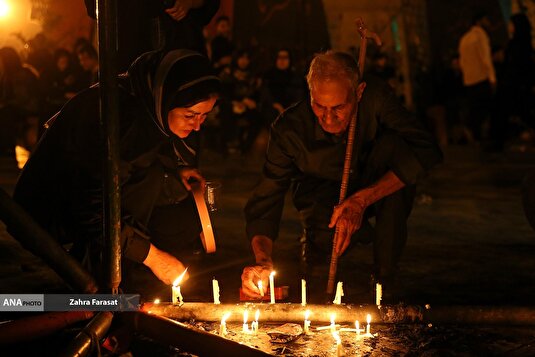 مراسم شام غریبان حسینی در تهران