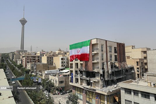 آثار حمله رژیم صهیونیستی در تهران