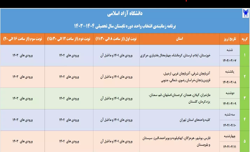 امتحانات باقیمانده دانشگاه آزاد اسلامی لغو شد/ ترم تابستان برگزار می شود امتحانات باقیمانده دانشگاه آزاد اسلامی لغو شد/ ترم تابستان برگزار می شود