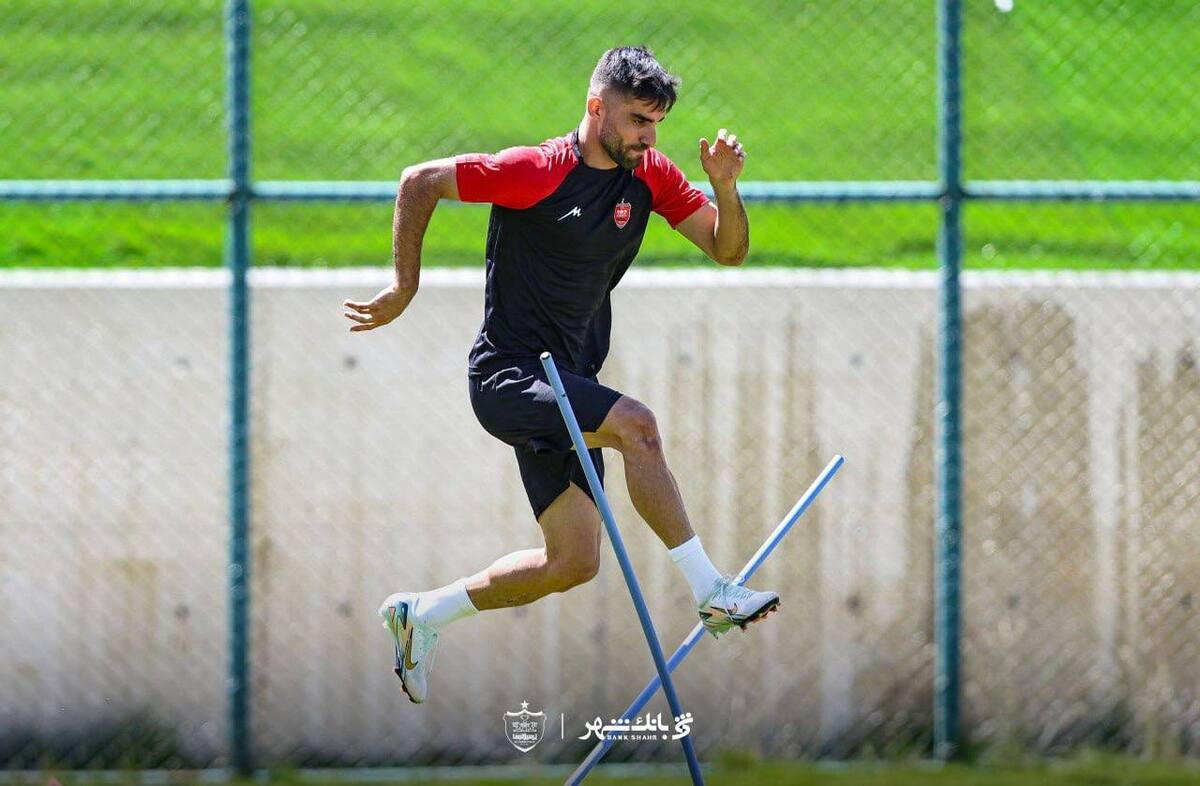 حضور ۲ ملی‌پوش در تمرین امروز پرسپولیس
