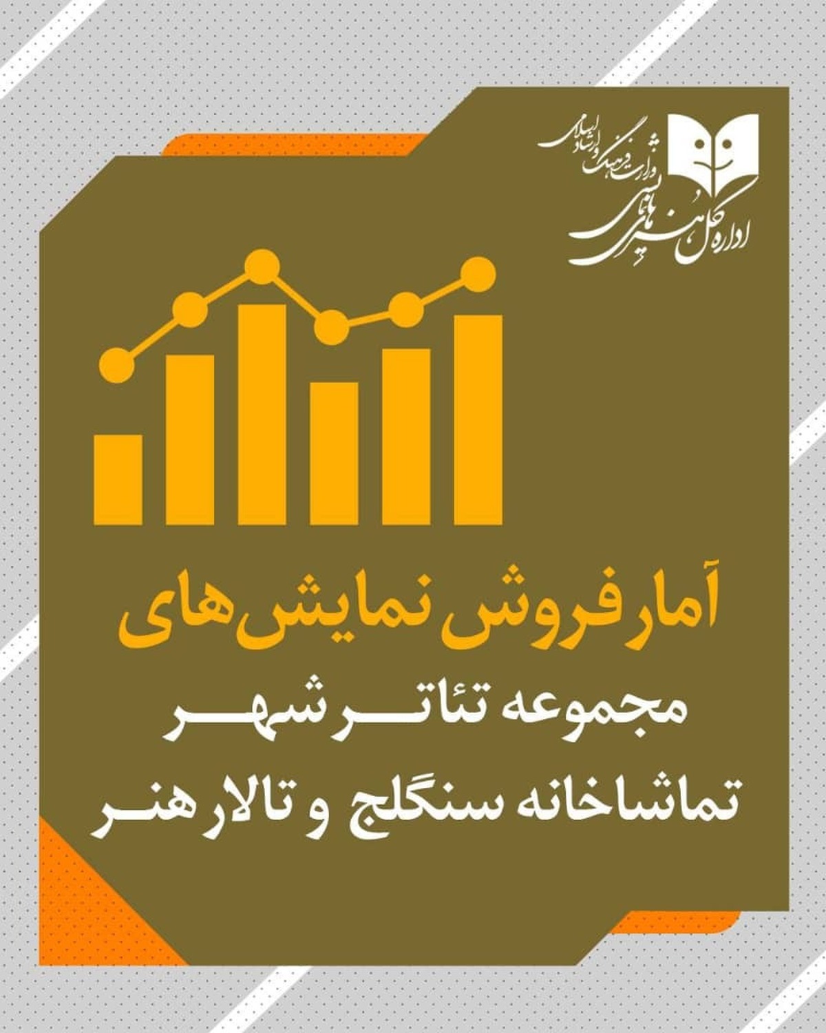 آمار فروش نمایش سالن های مجموعه‌تئاتر‌شهر و تالارهنر و سنگلج منتشر شد