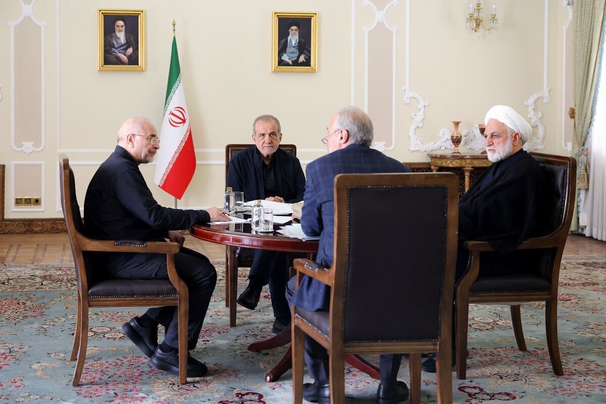 نشست مشترک سران قوا به میزبانی رئیس جمهور برگزار شد