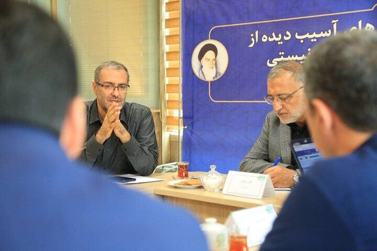 بازدید میدانی شهردار تهران از ستاد بازسازی مناطق جنگزده