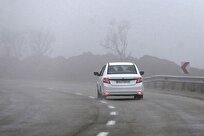 مه گرفتگی در محور چالوس/ ترافیک سنگین در محور شهریار - تهران