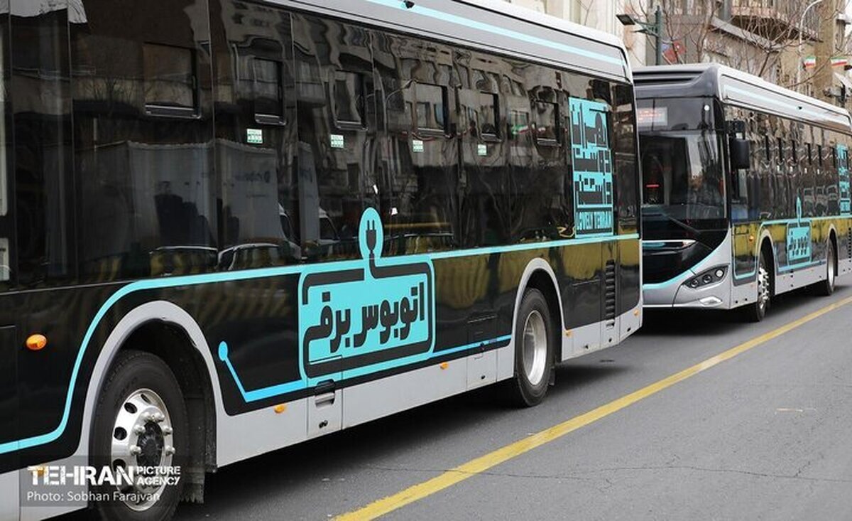 تأمین مالی اتوبوسهای وارداتی برقی توسط شهرداری تهران پلاکگذاری اتوبوسهای جدید در حال انجام است