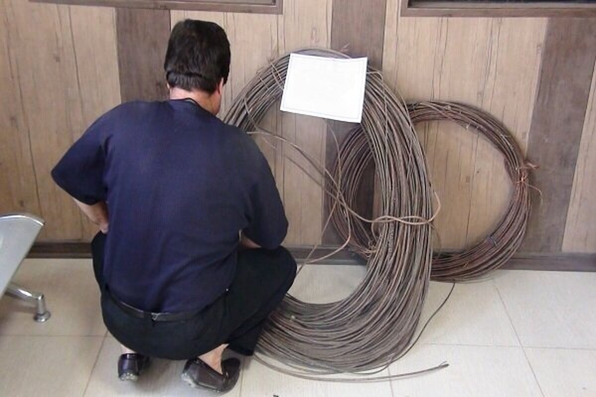 برق عملیات پلیسی، سارقان کابل برق را گرفت