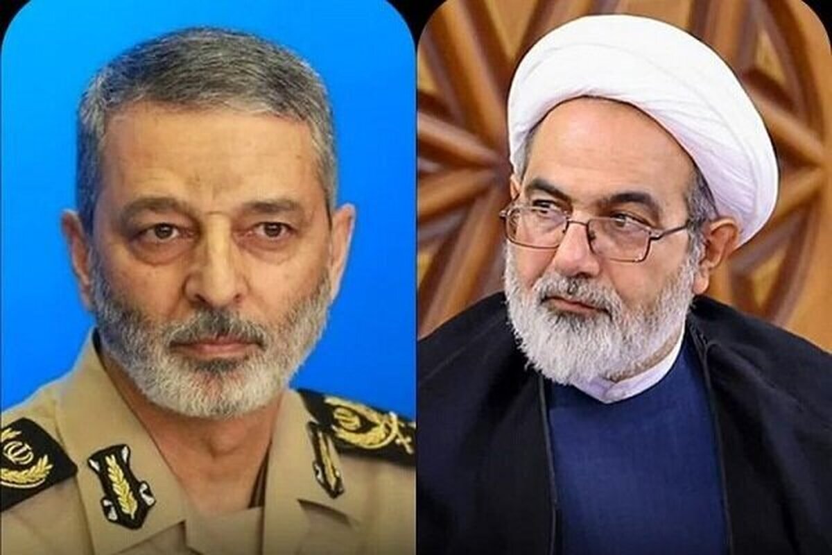 دیدار رئیس سازمان قضایی با رئیس ستاد کل نیروهای مسلح