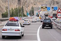 ترافیک سنگین در محور هراز