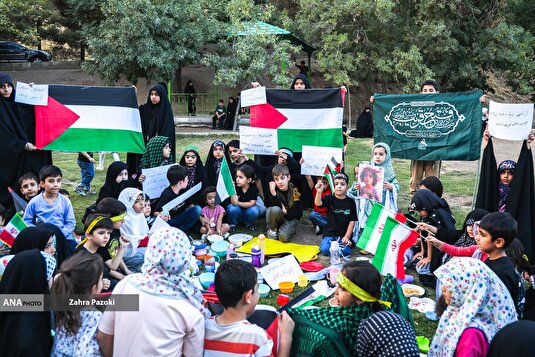 تجمع خودجوش مادران و کودکان برای نجات غزه
